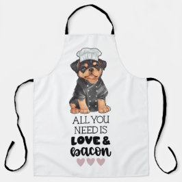 Rottweiler Chef Bacon & Love