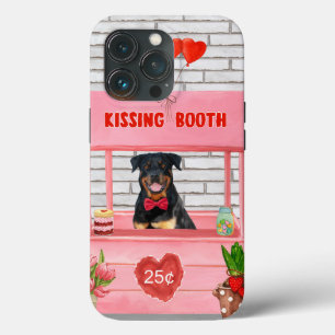 Rottweiler Dia de os namorados Cachorro Beijo