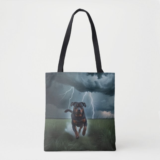 Rottweiler Elegante Tote Bag (Frente)