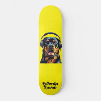 Rottweiler Records Skateboard 1