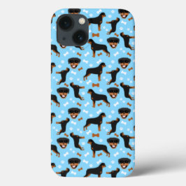 Rottweiler Rottie Cute Dog Patterno