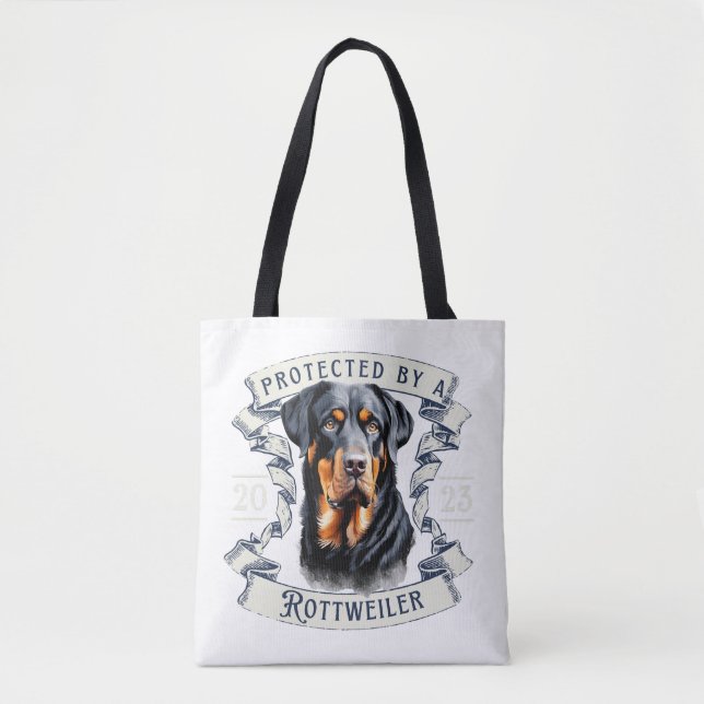 Rottweiler Tote Bag (Frente)