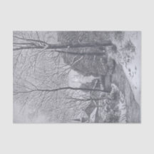 ROTULAGEM DO INVERNO DE Papel Tecido natais vintag