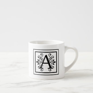 Rotule uma caneca do café do monograma