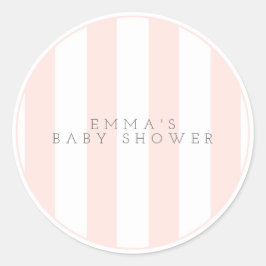 Rótulo Adesivo de Chuvinha de Bebê Pequena e Doce