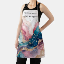 Rótulo Aquarela moderna rosa personalizado
