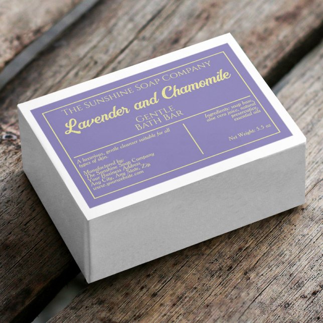 Rótulo cosmético à prova de água, de cor púrpura e (Criador carregado)