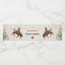 Rótulo da garrafa de água de Festa de aniversário