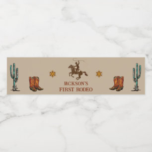 Rótulo da garrafa de água de Festa de aniversário 