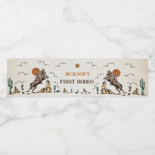 Rótulo da garrafa de água de Festa de aniversário 