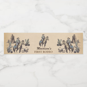 Rótulo da garrafa de água de Festa de aniversário