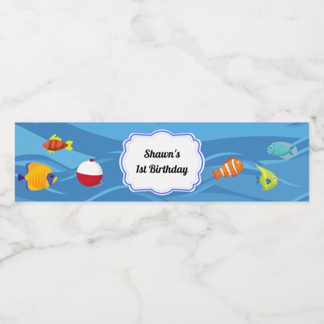 Rótulo da Garrafa de Água de Um Partido Ó (Rótulo Único)