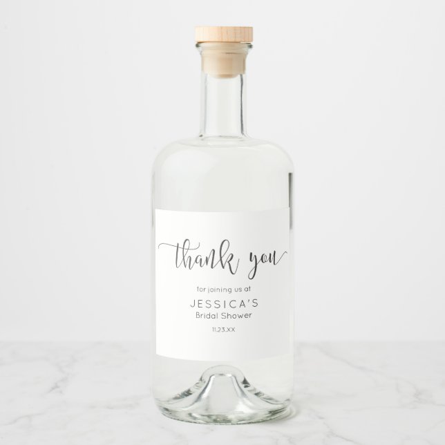 Rótulo da garrafa de vinho de Script Russo (Frente)