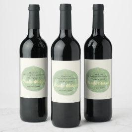 Rótulo da garrafa de vinho Dennis