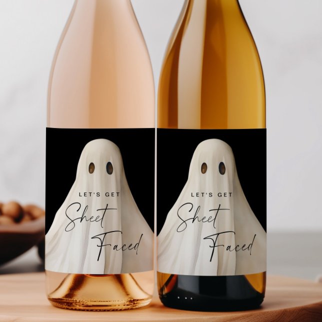 Rótulo Da Garrafa De Vinho Halloween Vamos Ficar V (Criador carregado)