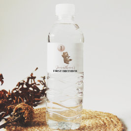 Rótulo da Garrafa do primeiro aniversario do Balão