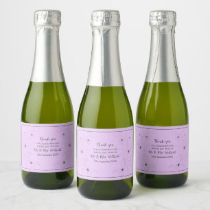 Rótulo da Mini Garrafa de Vinho Lilac Leve~