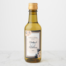 Rótulo da Mini Garrafa de Vinho Preto Watusi Tacao