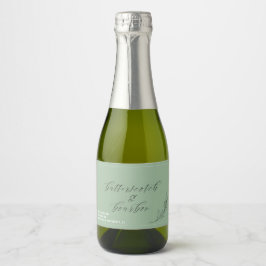 Rótulo da Vela da Garrafa de Vinho