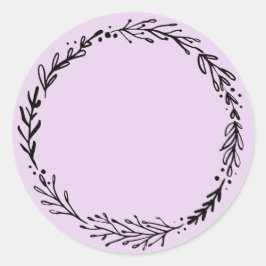 Rótulo de Adesivo em Branco para Pote de Tempero I