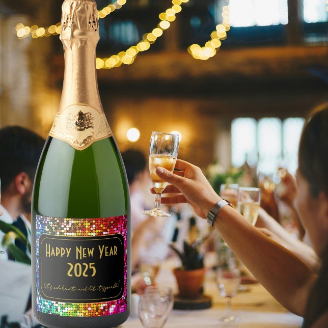 Rótulo de Ano Novo Personalizado do Movimento (Criador carregado)