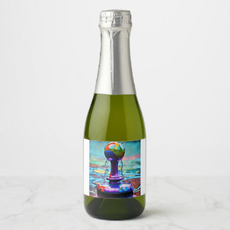 Rótulo de design de garrafa de vinho