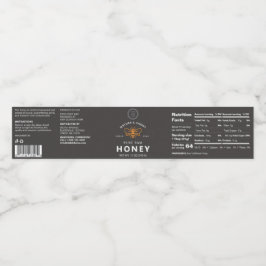 Rótulo de Enrolamento de Encerramento de Mel-Jar c