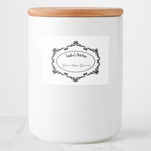 Rótulo de Especialidade para Jar Vintage (Frente)