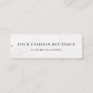 Rótulo de etiqueta de roupa de logotipo de negócio