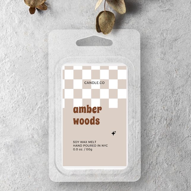 Rótulo de fusão de cera de soja com controlo de Bo (Criador carregado)