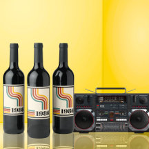 1986 40º Aniversário Listra Retro Vintage