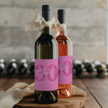 30 33 30 Presente Festa de aniversário rosa