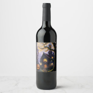 Rótulo De Garrafa De Cerveja abóbora/outono/Halloween 