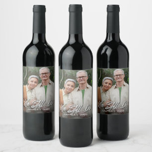 Rótulo De Garrafa De Cerveja Ainda Fazemos Vow Renewart Foto