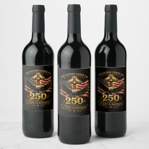 Rótulo De Garrafa De Cerveja Americano 250º Aniversário Patriótico EUA 4 de Jul