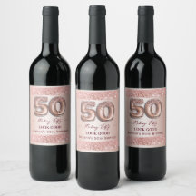Aniversário de 50 anos Fazendo 50 parecer bem Rosa