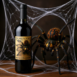 Rótulo De Garrafa De Cerveja Aranha Spook-tacular HALLOWEEN Bash!