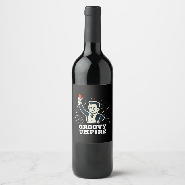 Rótulo De Garrafa De Cerveja Árbitro (Frente)