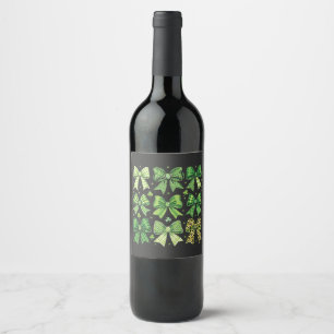 Rótulo De Garrafa De Cerveja Arco Coquette Dia de São Patrício Vintage