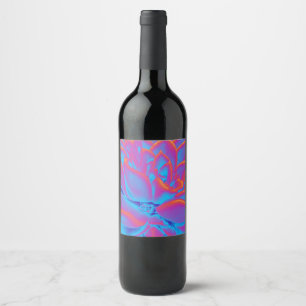 Rótulo De Garrafa De Cerveja Arco-íris - Planta suculenta