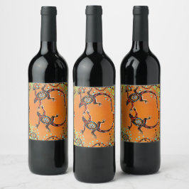 RÓTULO DE GARRAFA DE CERVEJA ARTE AUSTRÁLIA