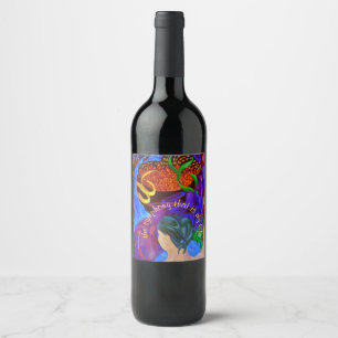 Rótulo De Garrafa De Cerveja Arte design a sinfonia que é a minha vida