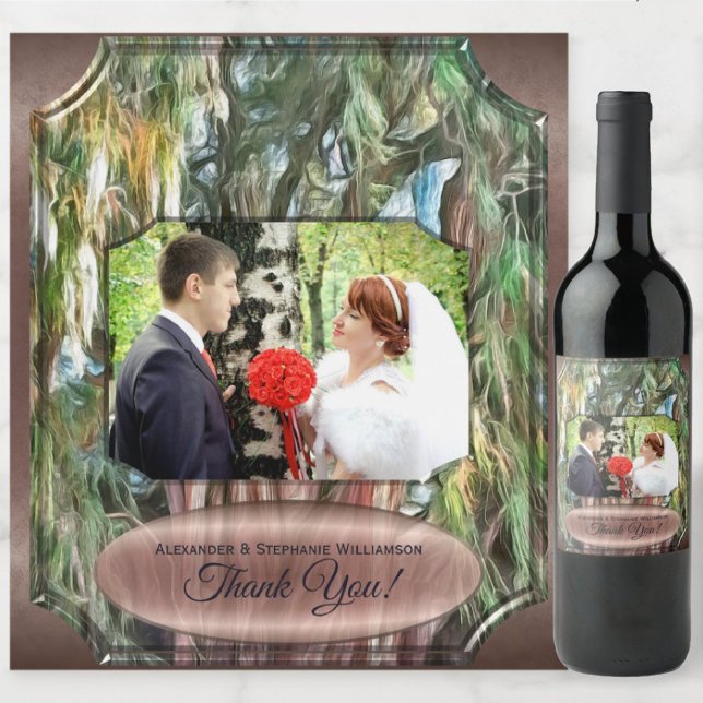 Rótulo De Garrafa De Cerveja Árvore de Tule Obrigado OAX1 (Criador carregado)