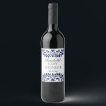 Rótulo De Garrafa De Cerveja Azulejo Talavera Espanhol Fiesta Baby Sprinkle<br><div class="desc">Todo mundo ama uma festa! Esta coleção é uma maravilhosa mistura de elegância e herança cultural, inspirada nos tradicionais padrões azulejos mexicanos de Talavera. A vibrante fronteira floral azul exude sofisticação e um toque de charme festivo, fazer perfeito para sua celebração inspirada em espanhol ou mexicano. Quer esteja hospedando uma...</div>