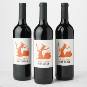 Rótulo De Garrafa De Cerveja Beba Bruxas Adulto Festa de Halloween Poção