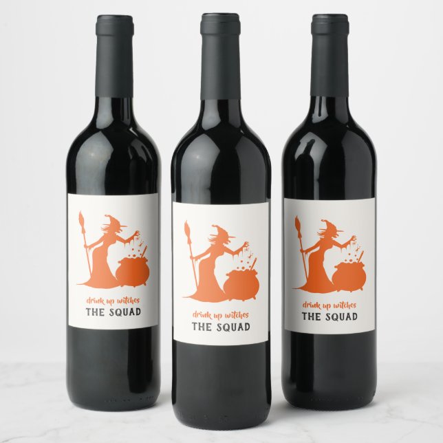 Rótulo De Garrafa De Cerveja Beba Bruxas Adulto Festa de Halloween Poção (Garrafas)