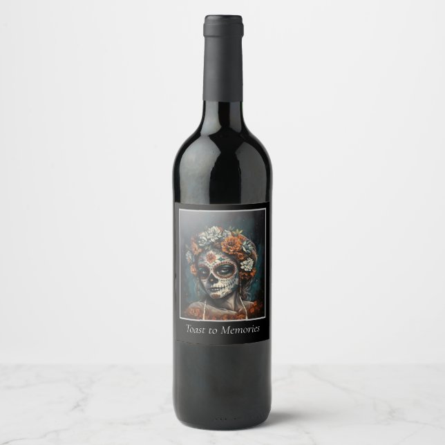 Rótulo De Garrafa De Cerveja Bela Eternidade, personalizado (Frente)