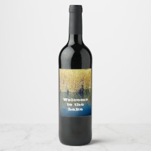 Rótulo De Garrafa De Cerveja Bem-vindo ao Convidado da Casa de Reflexão da Ág