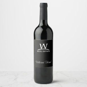 Rótulo De Garrafa De Cerveja Bens imobiliários de W