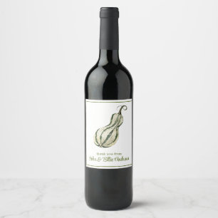 Rótulo De Garrafa De Cerveja Boca de Produto Orgânico de Aquarela
